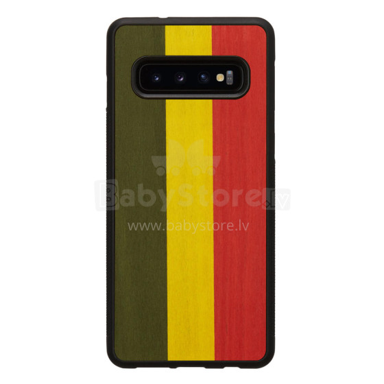 MAN&WOOD SmartPhone case Galaxy S10 reggae black