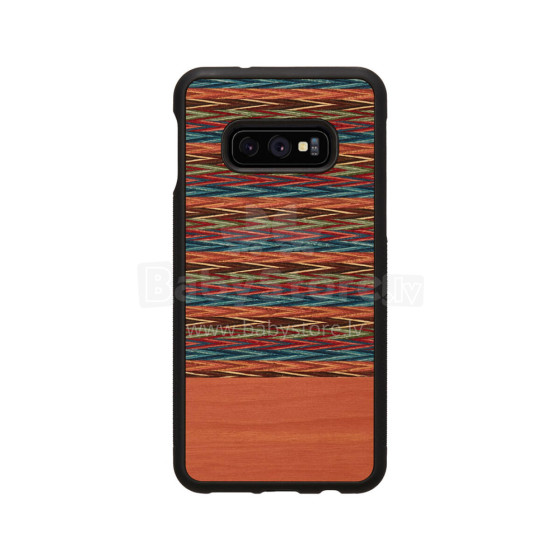 MAN&WOOD SmartPhone case Galaxy S10e browny check black