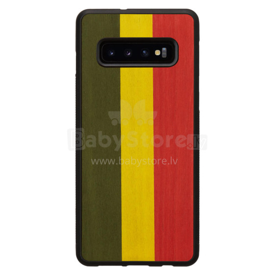 MAN&WOOD SmartPhone case Galaxy S10 Plus reggae black