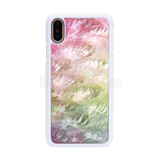 iKins SmartPhone case iPhone XS/S water flower white