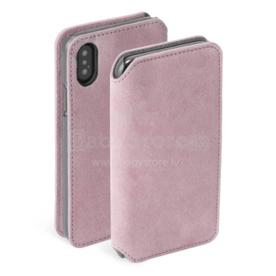 Krusell Broby 4 Card SlimWallet Apple iPhone XS pink