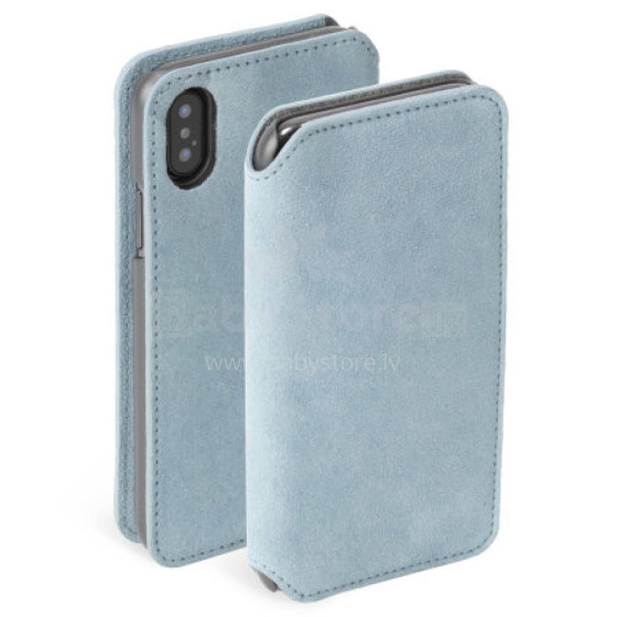 Krusell Broby 4 Card SlimWallet Apple iPhone XS blue