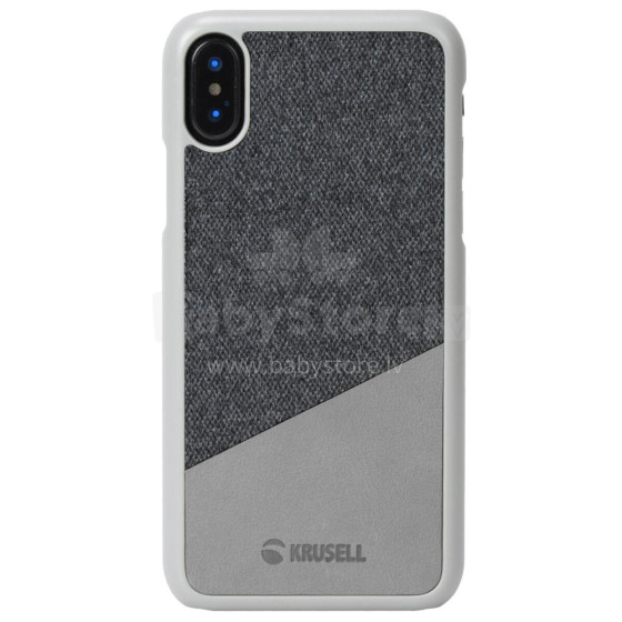 Krusell Tanum Cover Apple iPhone XS grey