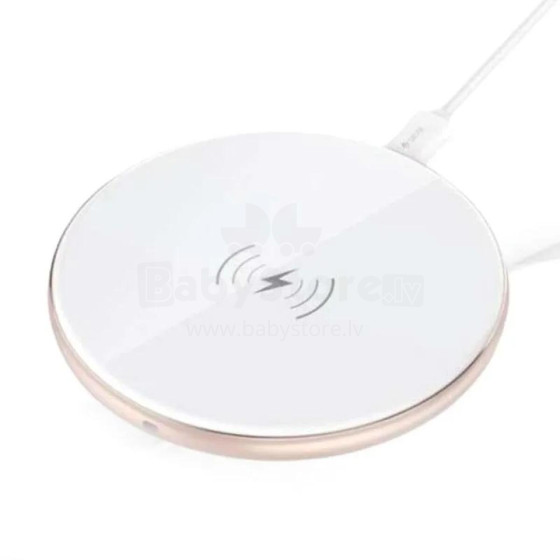 Devia Comet series ultra-slim wireless charger white