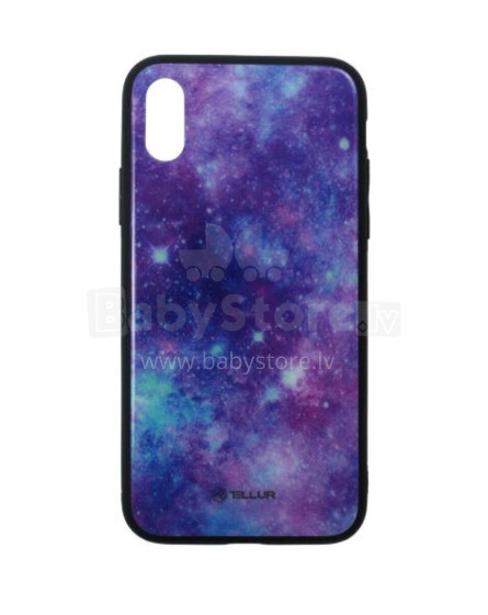 Tellur Cover Glass print for iPhone XS universe