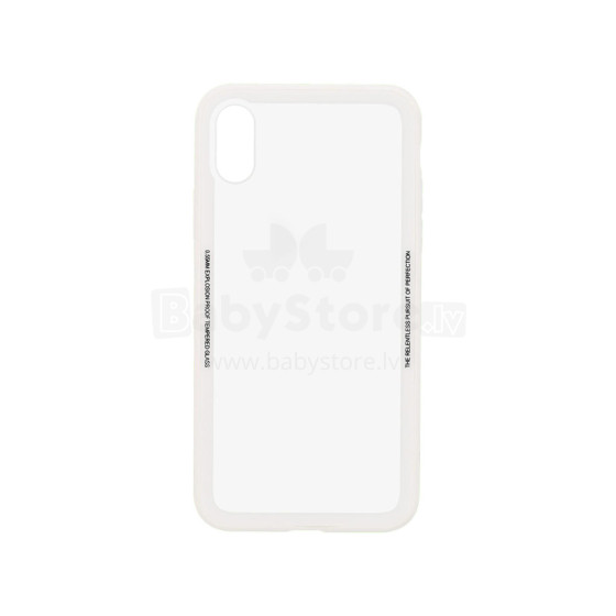 Tellur Cover Glass Simple for iPhone X/XS white