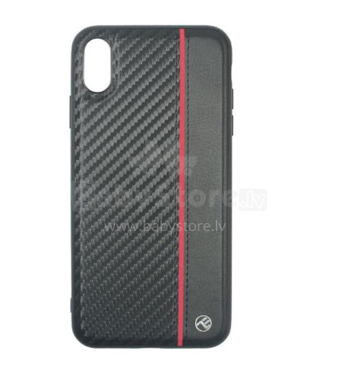 Tellur Cover Carbon for iPhone XS MAX black