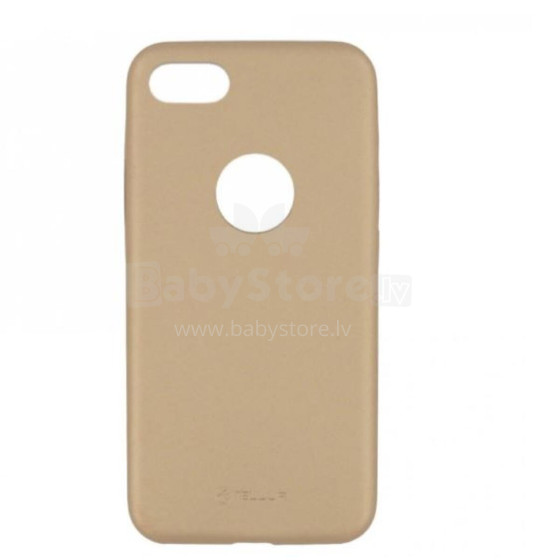 Tellur Cover Slim Synthetic Leather for iPhone 8 gold