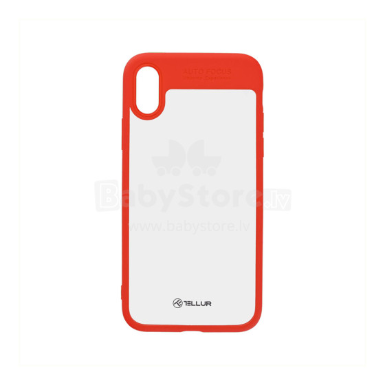 Tellur Cover Hybrid Matt Bumper for iPhone X/XS red