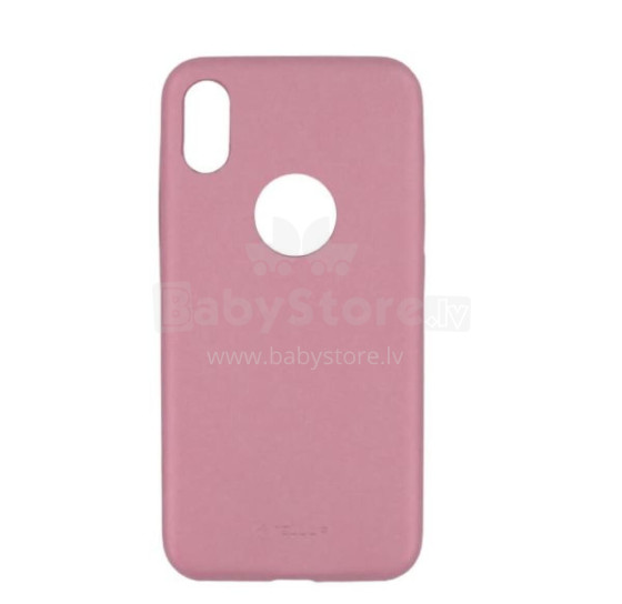 Tellur Cover Slim Synthetic Leather for iPhone X/XS pink