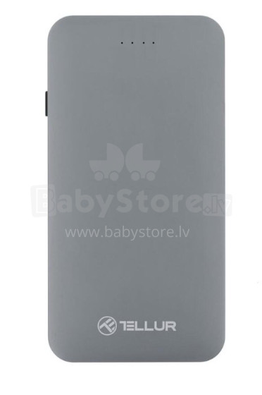 Tellur Power Bank QC 3.0 Fast Charge, 5000mAh, 3in1 gray