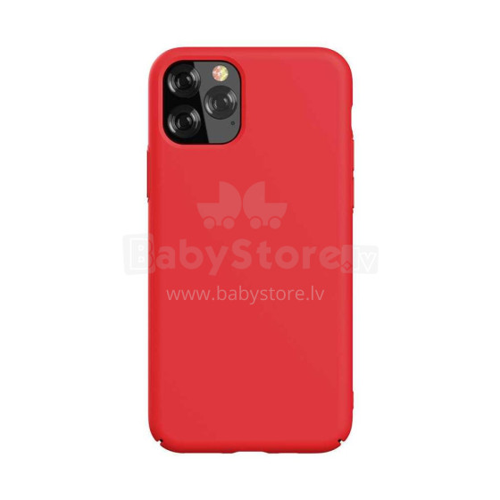 Devia Nature Series Silicone Case iPhone 12 Pro Max red