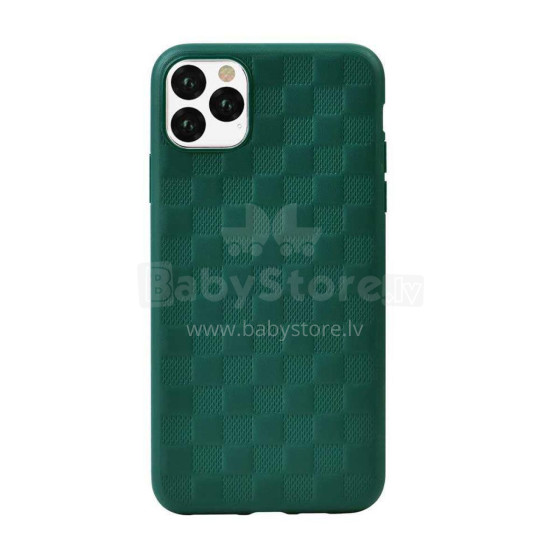 Devia Woven2 Pattern Design Soft Case iPhone 11 Pro Max green