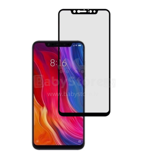 Tellur Tempered Glass 2.5D Full Glue for Xiaomi Mi 8 PRO black