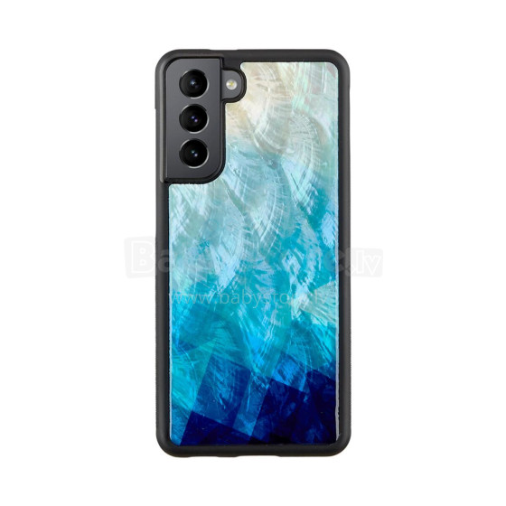 iKins case for Samsung Galaxy S21 blue lake black