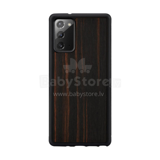 MAN&WOOD case for Galaxy Note 20 ebony black