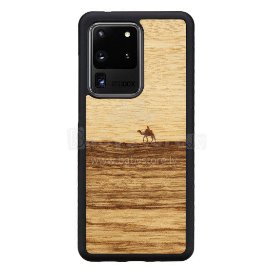 MAN&WOOD case for Galaxy S20 Ultra terra black