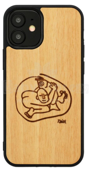 MAN&WOOD case for iPhone 12 mini child with fish