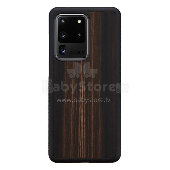 MAN&WOOD case for Galaxy S20 Ultra ebony black