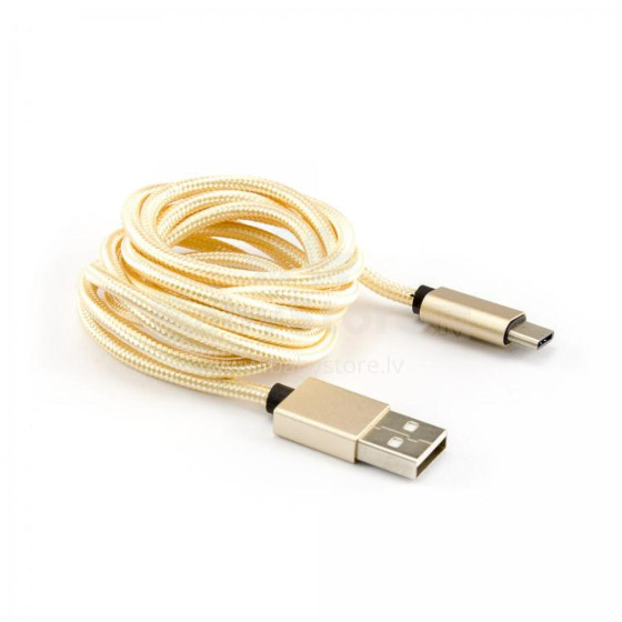 Sbox USB-TYPEC-15G USB->Type C M/M 1.5m Fruity Gold