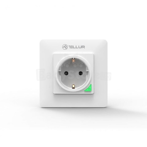 Tellur Smart WiFi Wall Plug 3000w, 16A, white