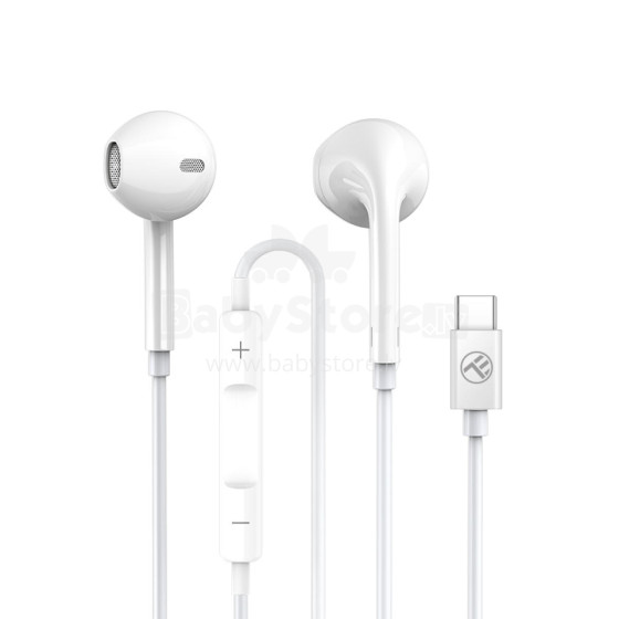 Tellur Basic Urbs In-Ear Headset Series Type-C White