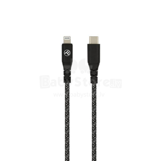 Tellur Green Data cable Type-C to Lightning 3A PD60W 1m nylon black