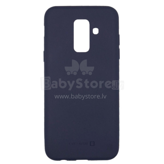 Samsung A6 Plus 2018 Silicone Case Midnight Blue