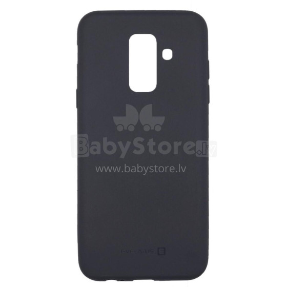 Samsung A6 Plus 2018 Silicone Case Black