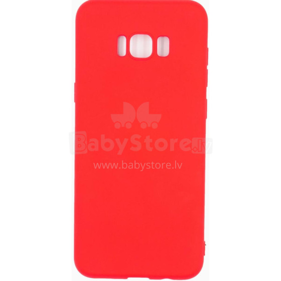 Samsung S8 Plus Soft Touch Silicone Red