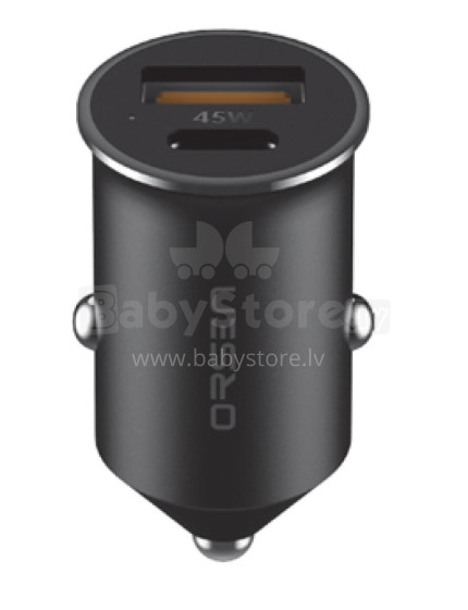 Orsen C8 45W Mini Car Charger black