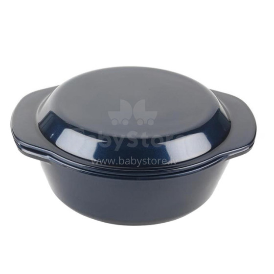 Russell Hobbs RH01148EU7 Glass Casserole 1.5L with lid navy