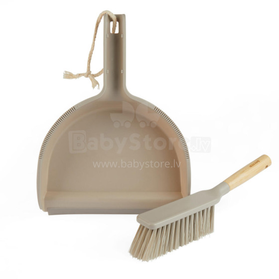 Salter LASAL71427WEU7 WARM DUSTPAN AND BRUSH - BRUSH - GREY - FSC 100%