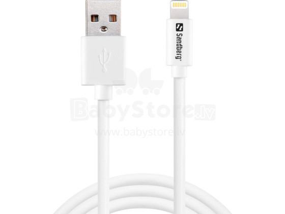 Sandberg 440-75 USB>Lightning MFI 1m White