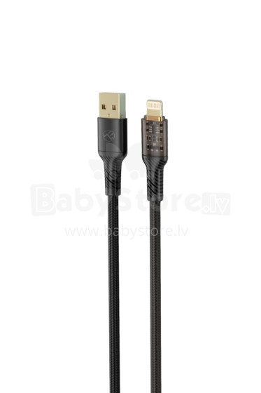 Tellur Data Cable USB to Lightning 2.4A 100cm Black