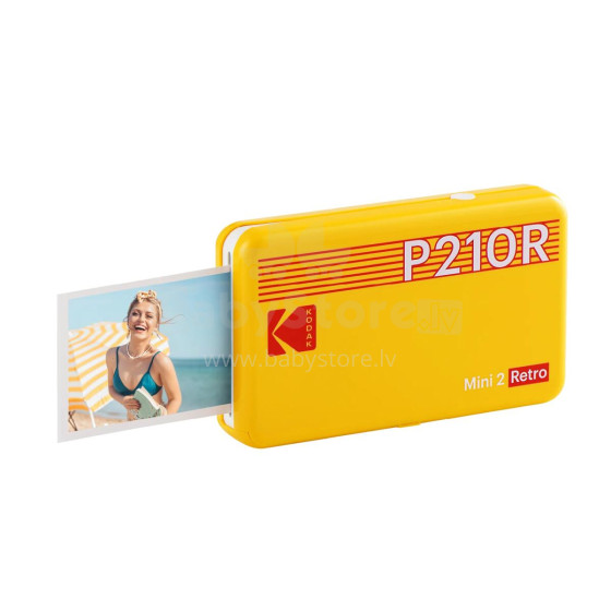 Kodak Mini 2 Retro Instant Photo Printer Yellow