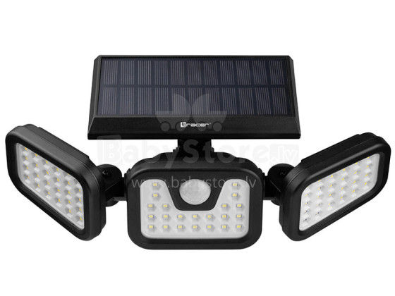 Tracer 47191 Saturn LED solar floodlight with motion sensor