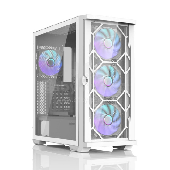 Zalman Z10 DUO  ATX ZM-IF120 x4 White