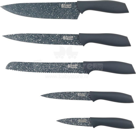 Russell Hobbs RH014021BDDIR Nightfall 5pcs Marble knife set