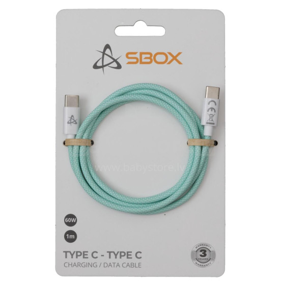 Sbox Type C - Type C M/M 1m green TYPEC-1-G