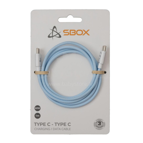 Sbox Type C - Type C M/M 1m blue TYPEC-1-BL