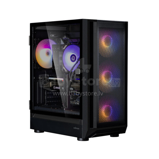 Zalman i6 Black, RGB fan x4 T/G