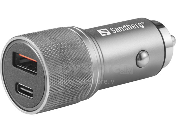 Sandberg 441-50 Car Charger 1xQC3.0+1xUSBC 48W