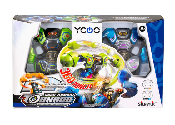 SILVERLIT Rinkinys „Robo Kombat spin battle A“