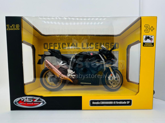 MSZ Motociklas Honda CBR1000RR-R Fireblade SP, skalė 1:12