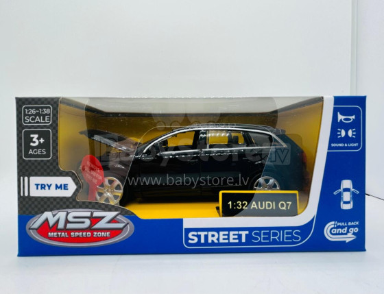 MSZ Die-cast model Audi Q7, scale 1:32