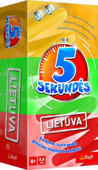 TREFL 5 sekundės žaidimas: Lietuva