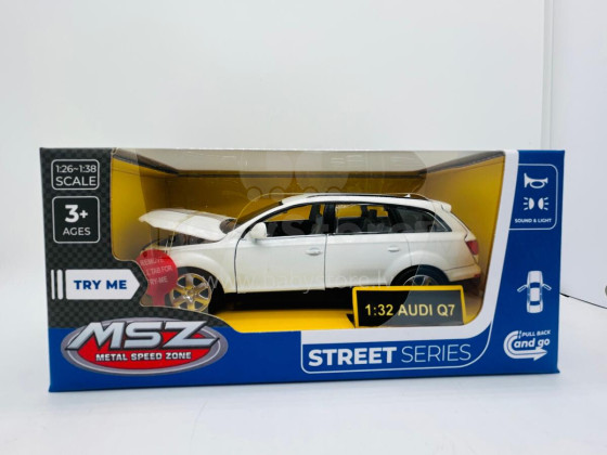 MSZ Die-cast model Audi Q7, scale 1:24