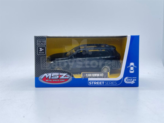 MSZ Die-cast model BMW X7, scale 1:43