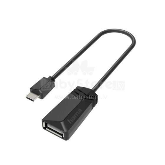 Hama 00200308 USB-OTG Adapter, Micro-USB Plug - USB Socket